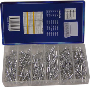 Rivet Assortment 300pce  $11.30